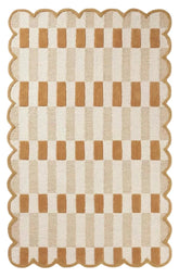 checkered area rug